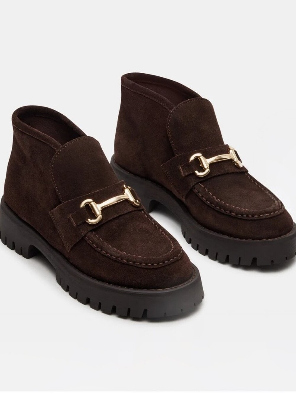 Steve Madden LEON Booties In Chocolate Brown Suede Size 8.5